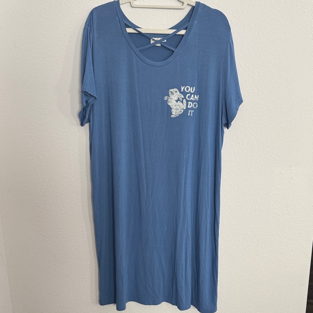 Junk Food Clothing Disney Parks Blue Tshirt Dress